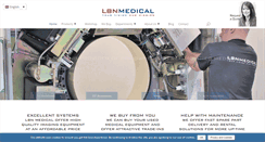 Desktop Screenshot of lbnmedical.com